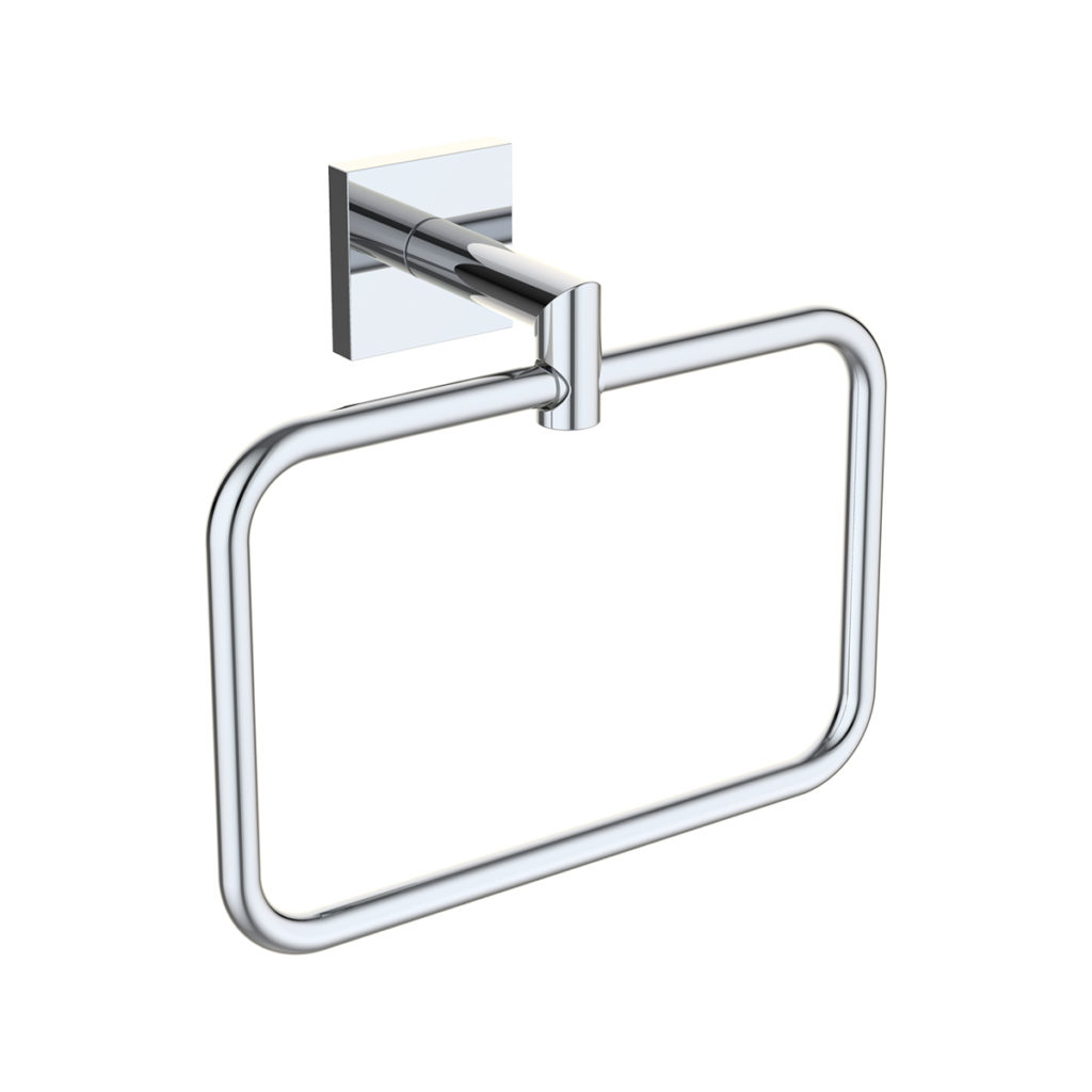 Atlanta Towel Ring – Square – SYDNEY Bathroom Accessories